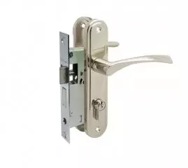 Замок врезной ЧИБИС 5040R/60-CP ДИВА (хром) м/о 70мм, м/ц 60мм