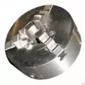 Патрон токарный 3-х кулачковый 125 7100-0003 с комплектом обратных кулачков (3-125.03.224 ф 125)