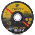 Круг отрезной 150х2.5х22.2 мм металл Pegatec