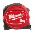 Рулетка 5 мх25 мм корпус ABS-пластик, лента сталь с нейлоновым покрытием Milwaukee SLIM