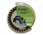 Диск пильный 160х20/16 мм (24 зуба, по дереву) Runex