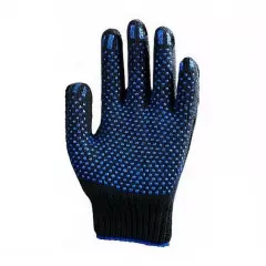 Перчатки утепленные х/б   п/шерсть 10% с ПВХ 7 класс