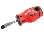 Отвертка шлиц SL 6.0*38 мм, ELITECH