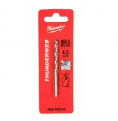 Сверло по металлу ц/х 4.5 HSS-G THUNDERWEB Milwaukee