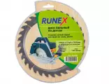 Диск пильный 190х30/20 мм (32 зуба, по дереву) Runex