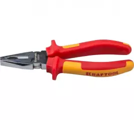 Плоскогубцы  180мм двухкомп. ручка КРАФТУЛ ELECTRO-KRAFT