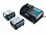 Набор аккумулятор (12 В, Li-Ion) Makita BL1041B аккумулятор (2x4.0 Ач) + з/у DC10SB кейс MakPac