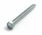 Шуруп 4.8х32 DIN 7976 шестигранная головка белый цинк