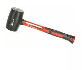 Киянка 450гр.  черн. резина фиброглассовая ручка, Матрикс