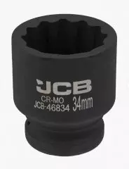 Головка ударная 34 (3/4) 12-граней удлиненная JCB